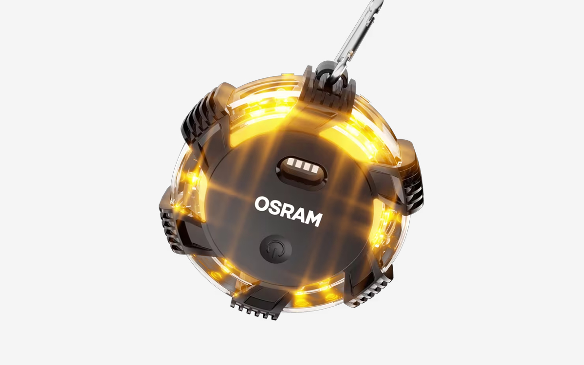 All-Purpose LED Vehicle Safety Beacon with Amber Flash and Torch Light for Emergency Visibility