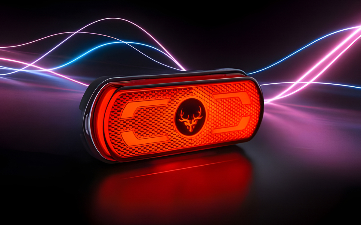 Amber LED Side Marker with Indicator and Unique Ground-Glow Effect for Trailers and Trucks