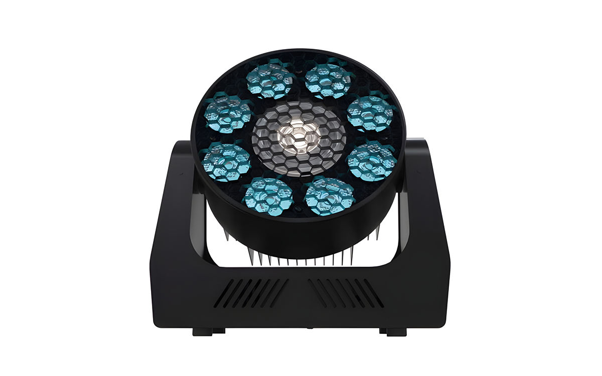 Architectural and Entertainment Lighting Fixture with DMX, Tunable White, and RGB Effects for Concert Halls, Worship Venues, and Theatrical Stages