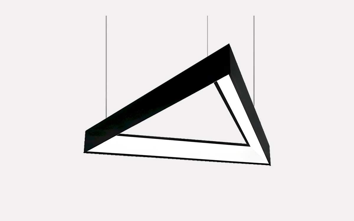 Architectural LED Pendant Luminaire for Three-Dimensional Lighting Structures