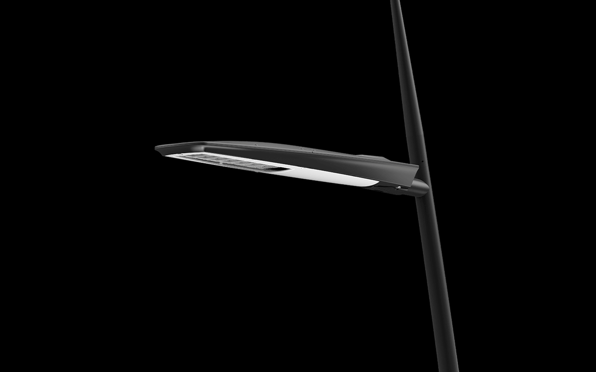 Architectural LED Street Light for Wide Urban/Suburban Roads, Residential Areas, City Centers, Pedestrian Paths