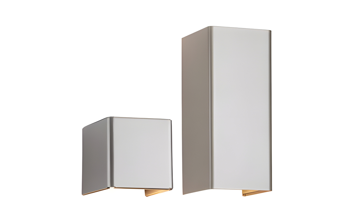 Architectural LED Wall Sconce with Up/Down Lighting and RGBW Color-Changing Capability