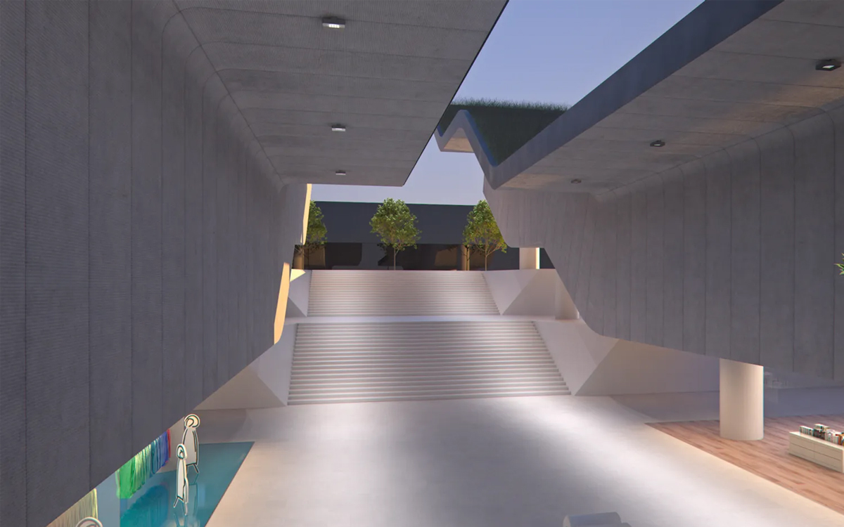 Architectural Surface-Mounted LED Light for Indoor and Outdoor Ceiling Applications