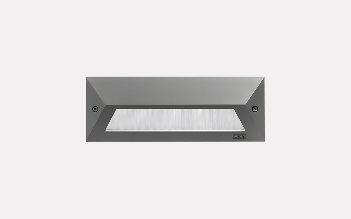 Asymmetric LED Outdoor Wall Light for Facades, Entrances, and Pathways