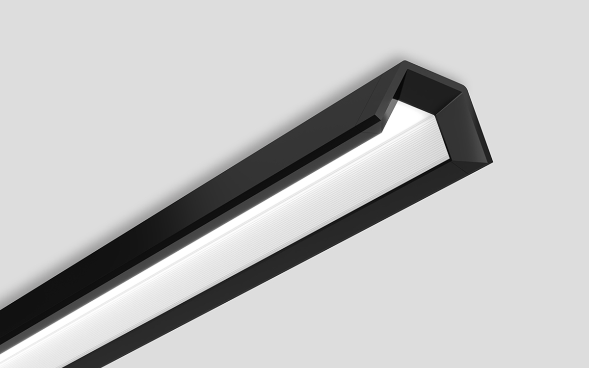 Axis Zen Surface Architectural LED Linear Luminaire with DALI, POE, and Emergency Backup Options