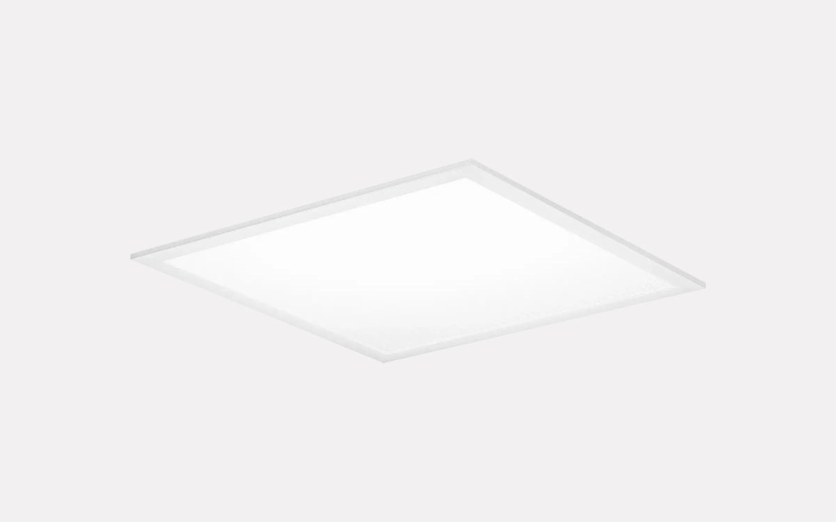 Back-Lit LED Panel Light with Low Glare Diffuser for Libraries, Healthcare, and Meeting Room Illumination
