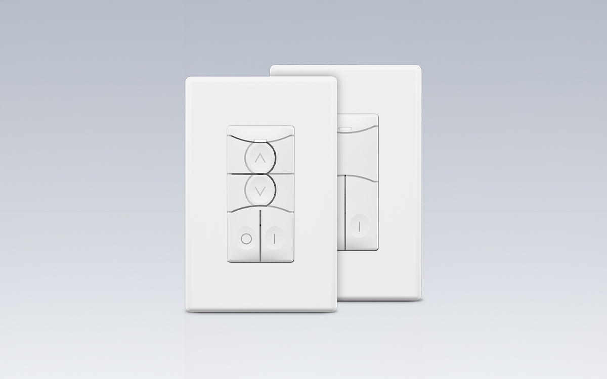 Battery Powered Remote Wall Switch for Wireless Dimming and On/Off Control of Indoor Lighting Systems