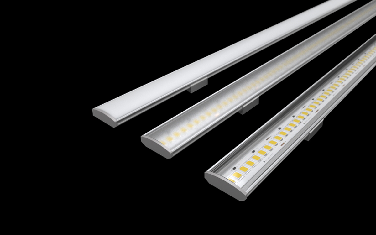 Bendable Aluminum LED Channel for Custom Curved and Angled Interior and Exterior Lighting