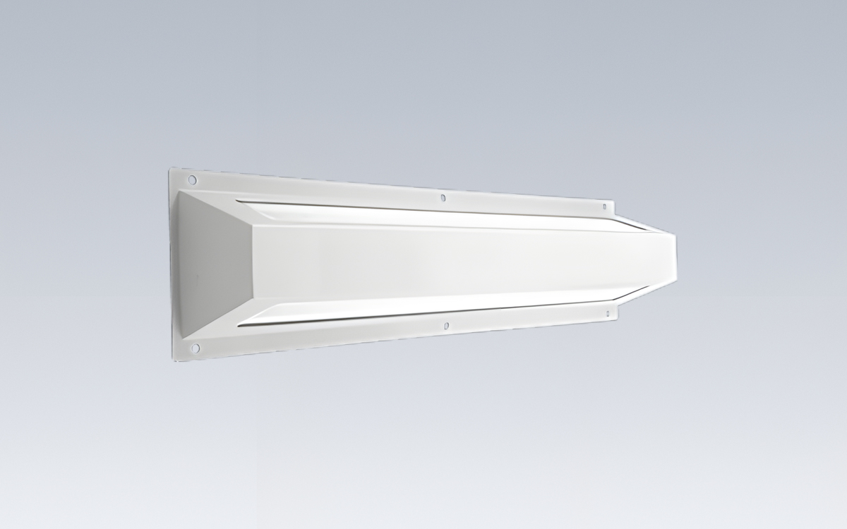 Bi-Directional Wall Light with Door-Free Design for Behavioral Health and Correctional Facilities