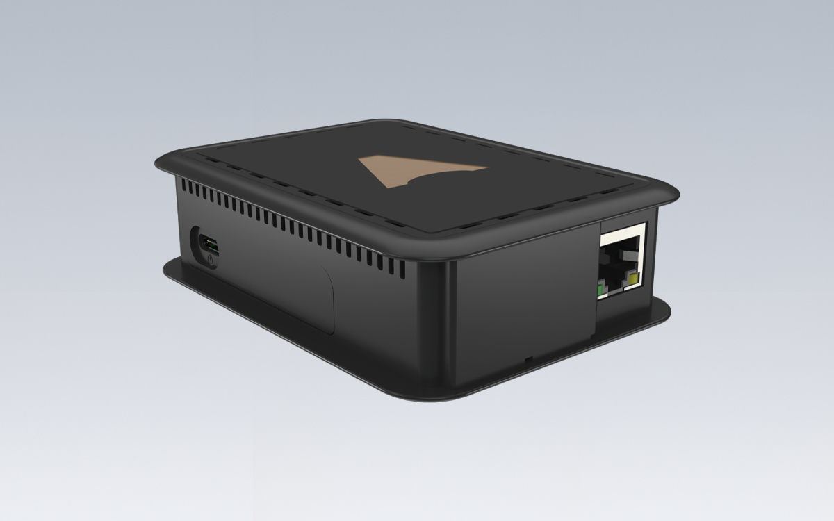 Casambi Cloud Gateway with Ethernet and Wi-Fi Connections for Mesh Network Control and Repeatable Wireless Communication with Casambi Devices