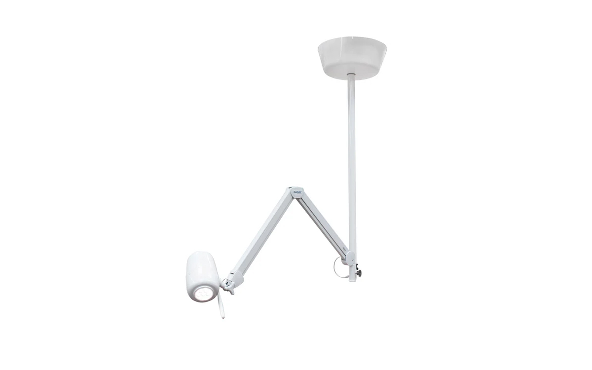 Ceiling-Mount Dimmable LED Examination Light with Adjustable Color Temperature for Detailed Diagnostic Procedures