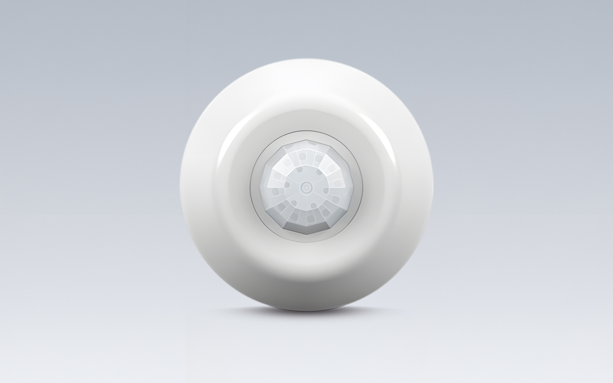 Ceiling-Mount Occupancy Sensor with Passive Infrared and Acoustic Detection for Energy-Efficient Commercial Lighting Control