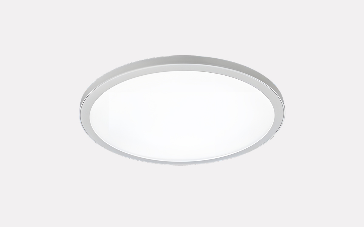Circular Edge-Lit Tunable White LED Panel for Human-Centric Lighting