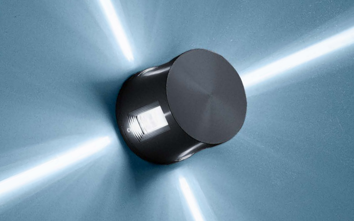 Circular LED Wall Light for Indoor and Outdoor Architectural and Facade Lighting
