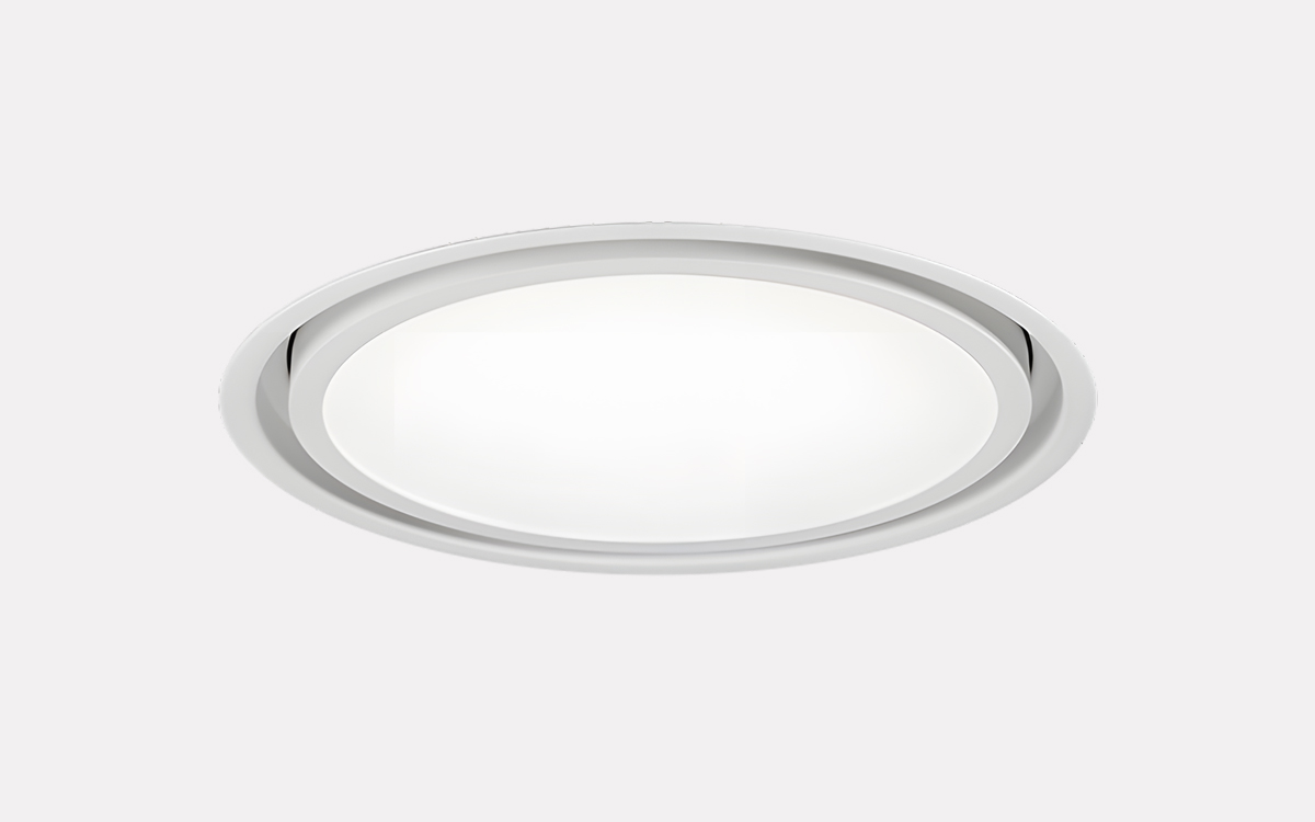 Circular Recessed LED Panel Light  with Tunable White Technology for Human Centric Lighting