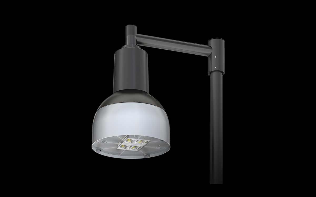 Classic Urban LED Street Light for Heritage Pathways and Historic Streetscapes with Artistic Styling and Aesthetic Harmony