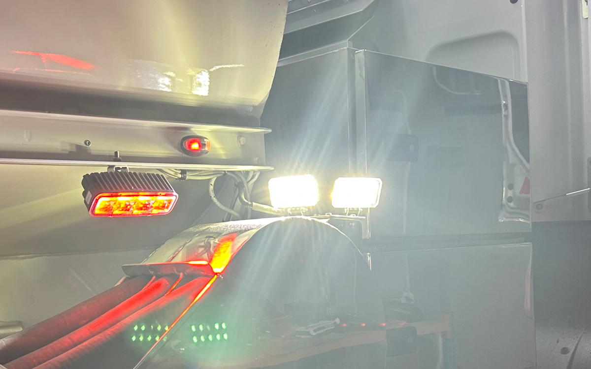 Compact LED Work Light for Trucks, Specialty Vehicles, and Off-Road Equipment Lighting