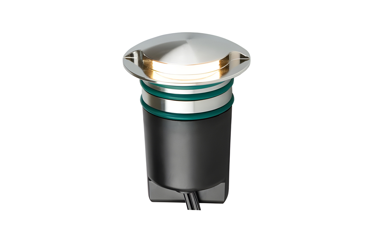 Compact Recessed LED Luminaire for In-Ground and Wall-Mounted Installations with DMX/DALI/0-10V Dimming