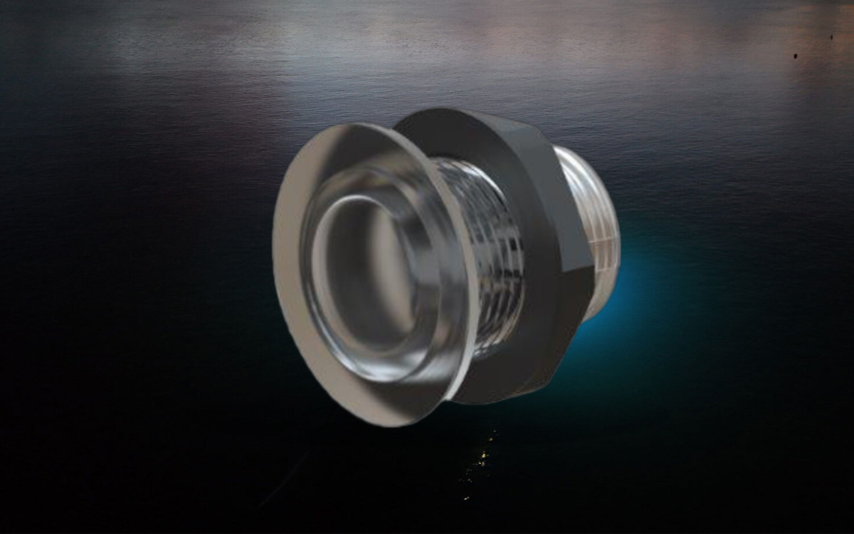 Compact RGB Marine Courtesy Lights for Walkways, Helm Stations, and Stairwells