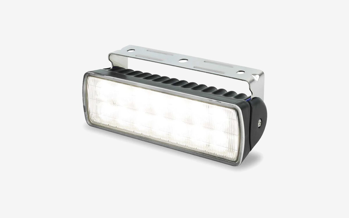 Corrosion-Resistant Multivolt Marine LED Floodlight for Tuna Towers, Masts, and Cockpit Lighting