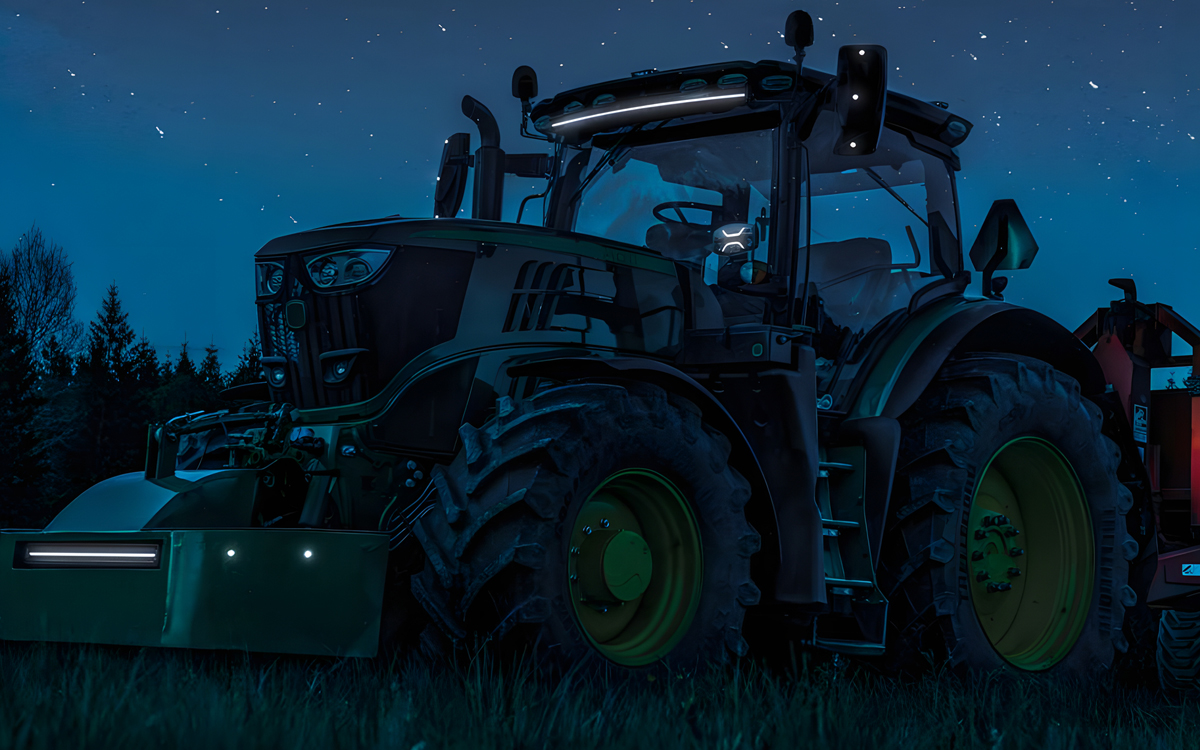 Curved Off-Road LED Light Bar with Spot and Flood Combo Optics for Trucks, Utility and Emergency Vehicles