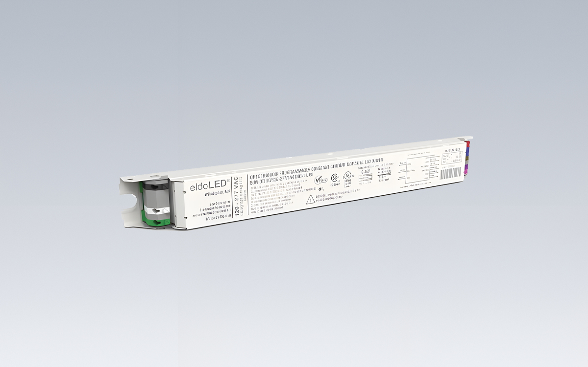 D4i Certified 50W Indoor Linear Programmable LED Driver for Smart Architectural Lighting Applications with Universal Input Voltage Compatibility