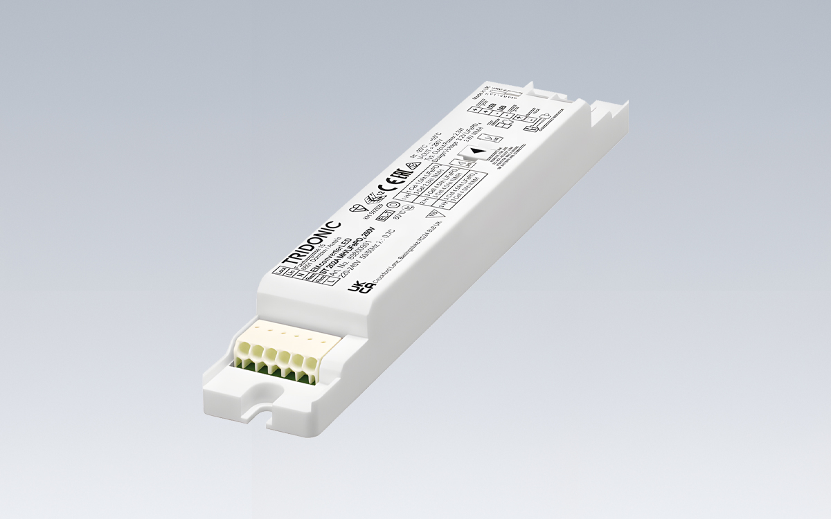 DALI-2 Emergency LED Driver with High-Temperature Battery Support and Constant Power Output