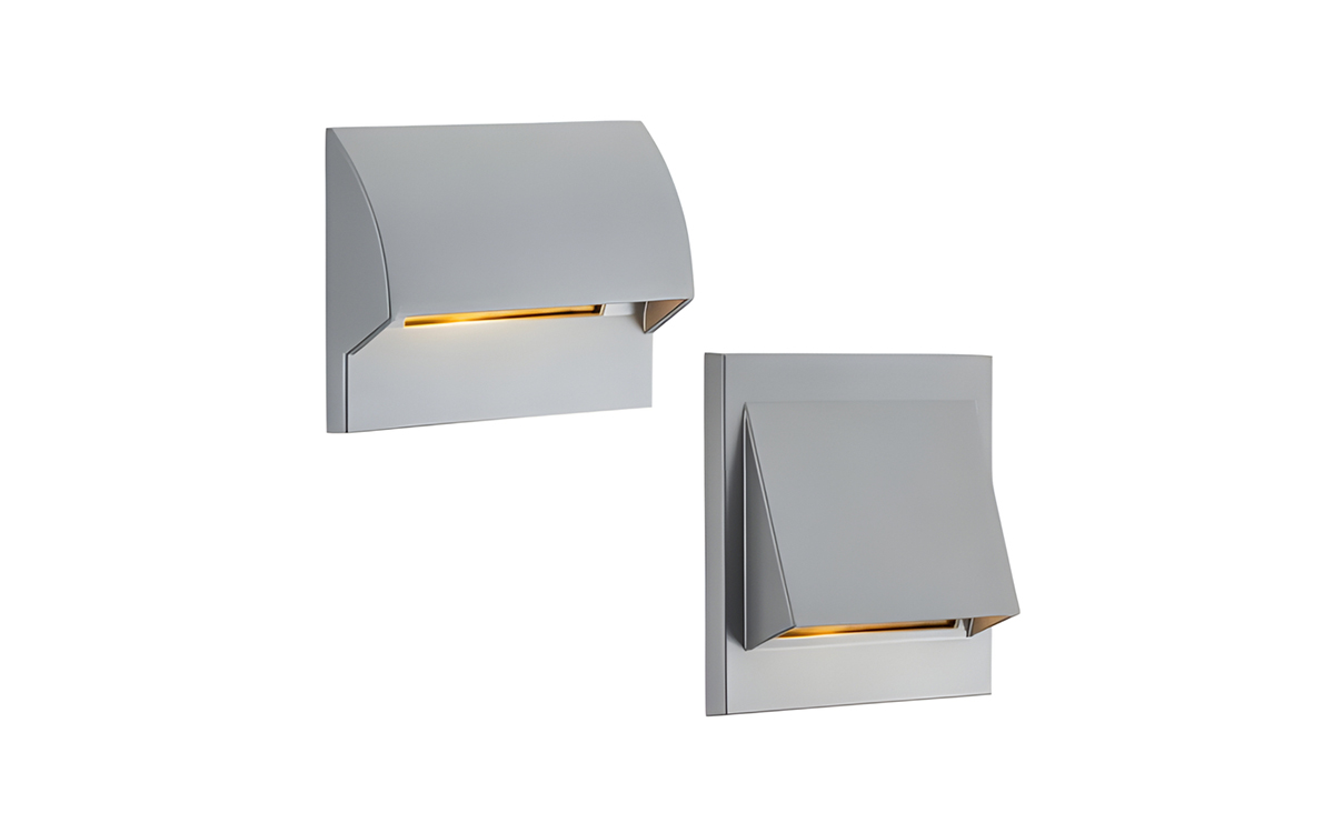 Dark-Sky Compliant Low-Voltage Recessed LED Wall Luminaire for Path, Step, and Vertical Surface Lighting