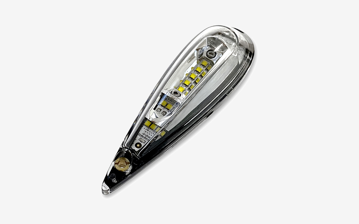 Daylight-Capable Glider LED Wingtip Light for Navigation and Positioning