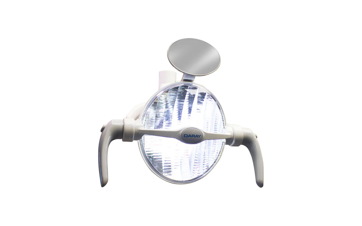 Dental Operatory Light with Dual Touch-Free Control and Parabolic Reflector for Consistent Shadow Reduction