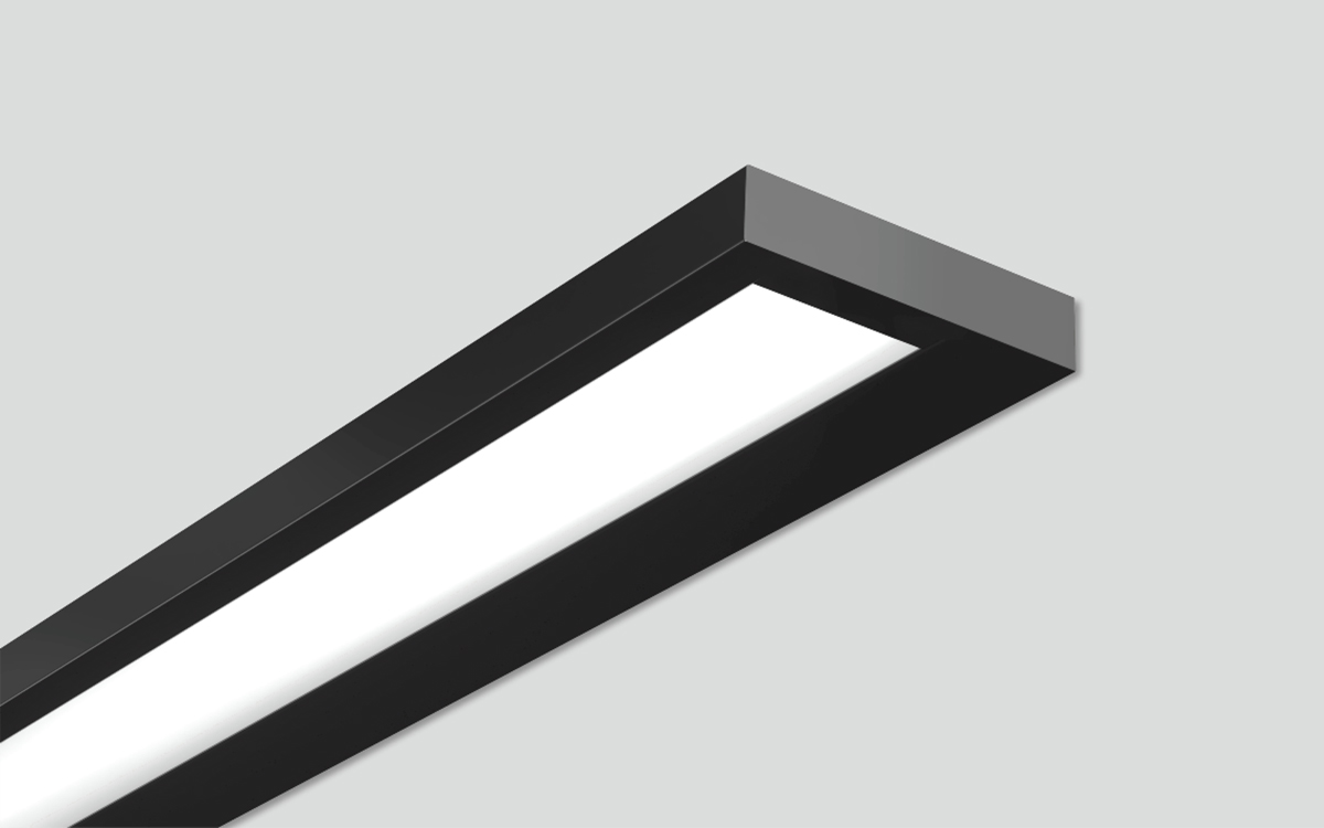 Dimmable Linear LED Wall Fixture with Tunable White and Emergency Battery Backup Option