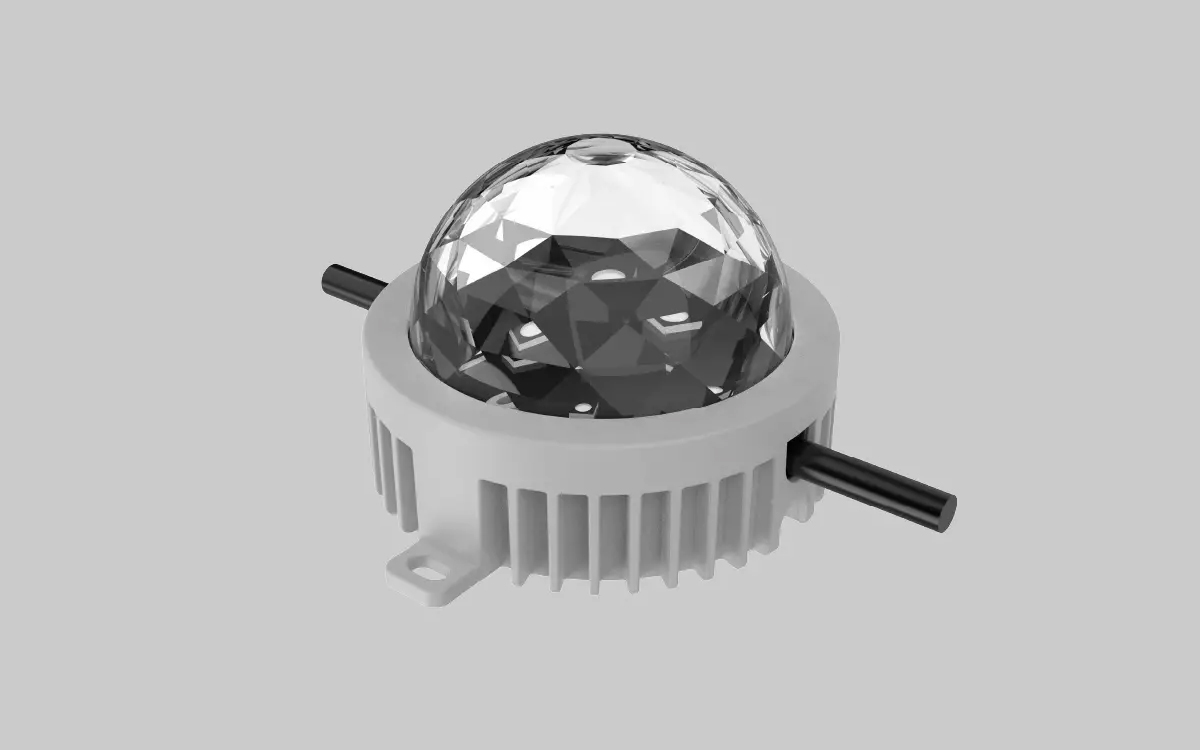 Direct View LED Pixel Point Luminaire for Dynamic Architectural and Landscape Lighting