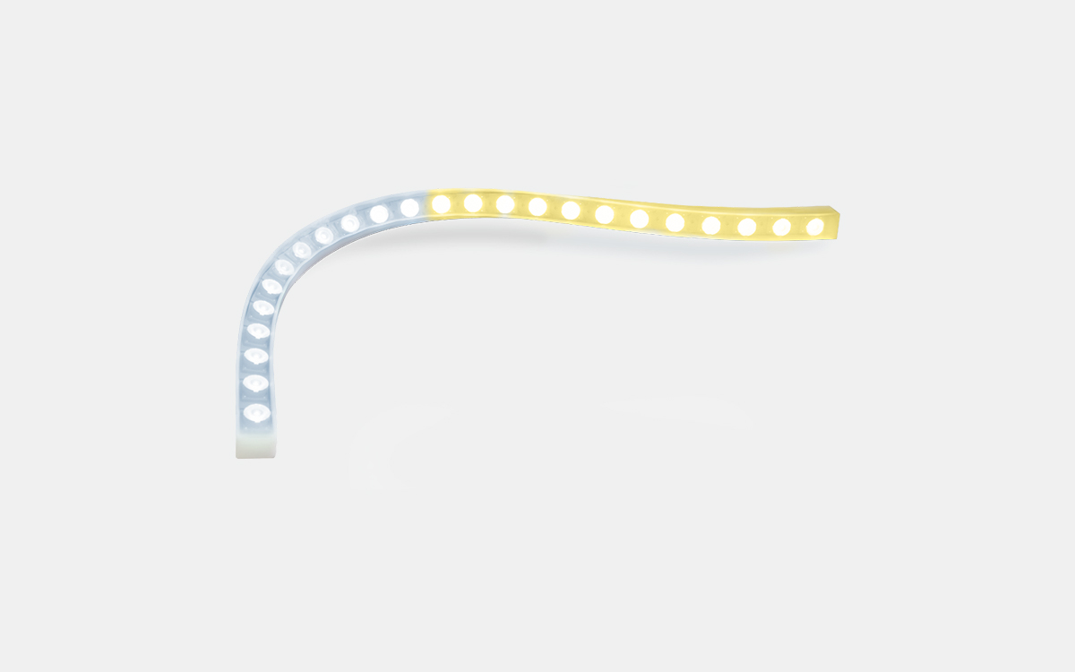 DMX-Controlled Tunable White LED Strip for Outdoor Architectural and Landscape Lighting