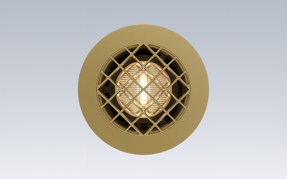 Drive-Over Ingrade LED Well Light with Cast Bronze Frame, Stainless Steel Well, Submersible Electrical Connector