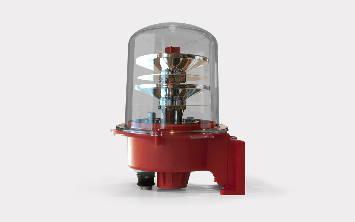 Dual Beacon Low Intensity Red LED Obstruction Light with Infrared NVG Compatibility
