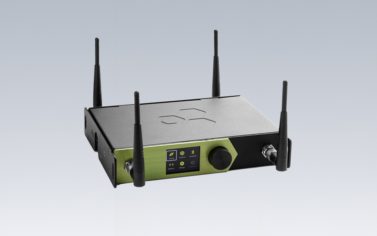 Eight Universe Wireless DMX Transmitter with Ethernet and WiFi Connectivity for Multi-Universe sACN and Art-Net Integration