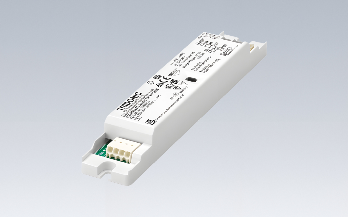 Emergency LED Driver for Self-Contained Lighting Systems with 48 to 250 V Forward Voltage Range