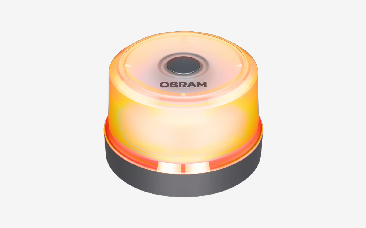 Emergency LED Road Flare Beacon Light for Car Breakdowns and Traffic Alerts