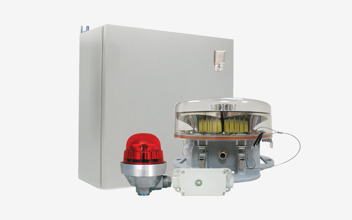 Explosion-Proof FAA L-865/L-864 Medium Intensity LED Strobe Lights for Hazardous Zone Obstruction Lighting