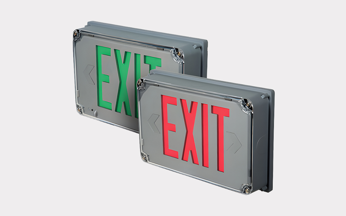 Explosion-Proof LED Emergency Exit Signs for Hazardous and High-Humidity Environments