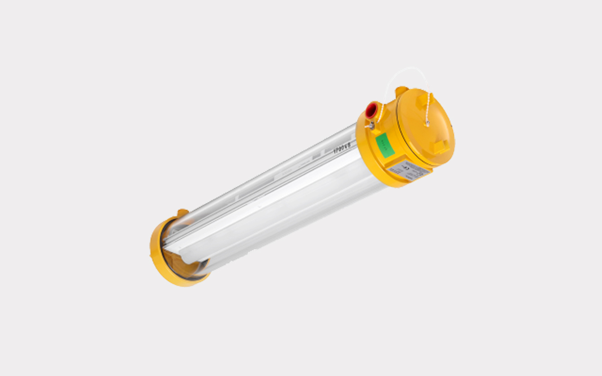 Explosion-Proof LED Tube Luminaire for ATEX Zone 1 and Zone 21 Environments
