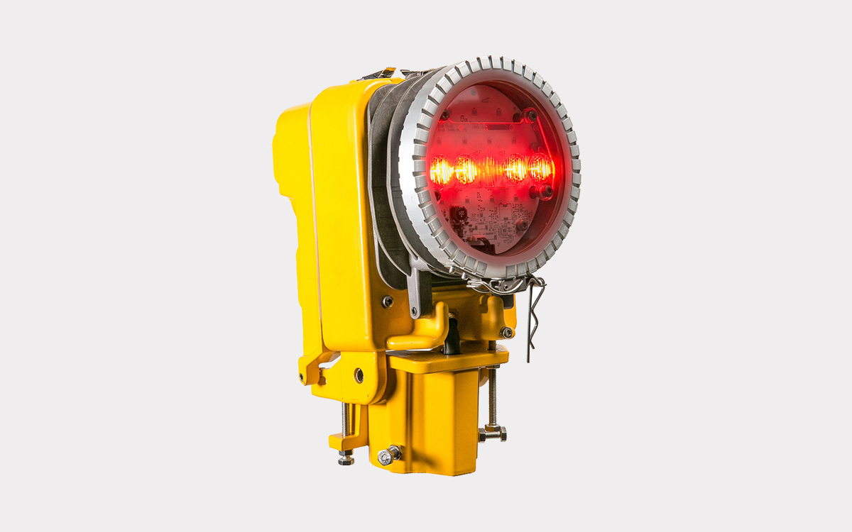 FAA and ICAO Certified Elevated Stop Bar LED Fixture for Intelligent Airfield Lighting