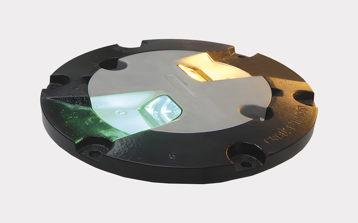 FAA-Certified 12/8" L-852 LED Taxiway Centerline Light for Low Visibility Ground Guidance