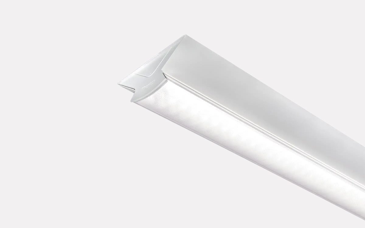Fire-Retardant Surface Mount Linear LED Light for Office, Healthcare, and School Applications