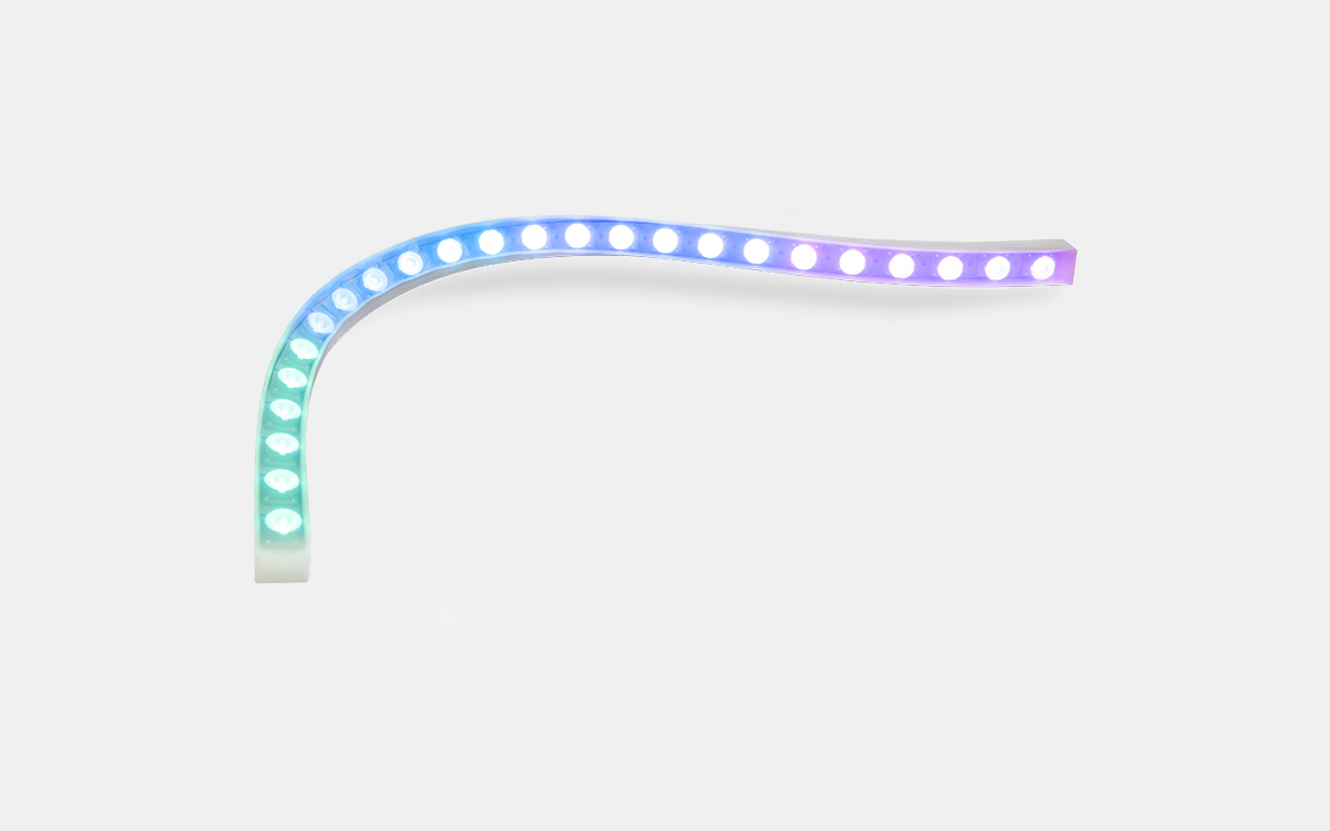 Flexible Outdoor DMX LED Strip Light with RGBW Color Changing and Pixel Control