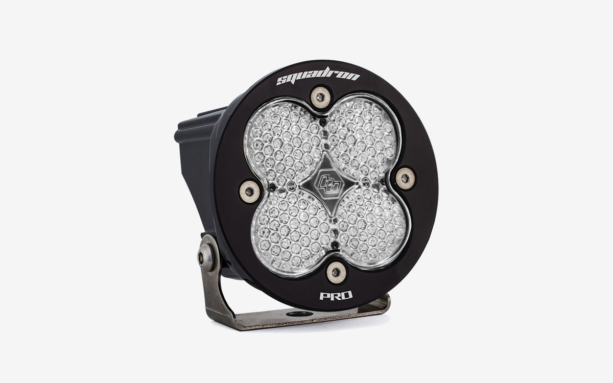 Flush Mount Off-Road LED Light Pod for Bumpers, Grilles, and Utility Vehicle Installs