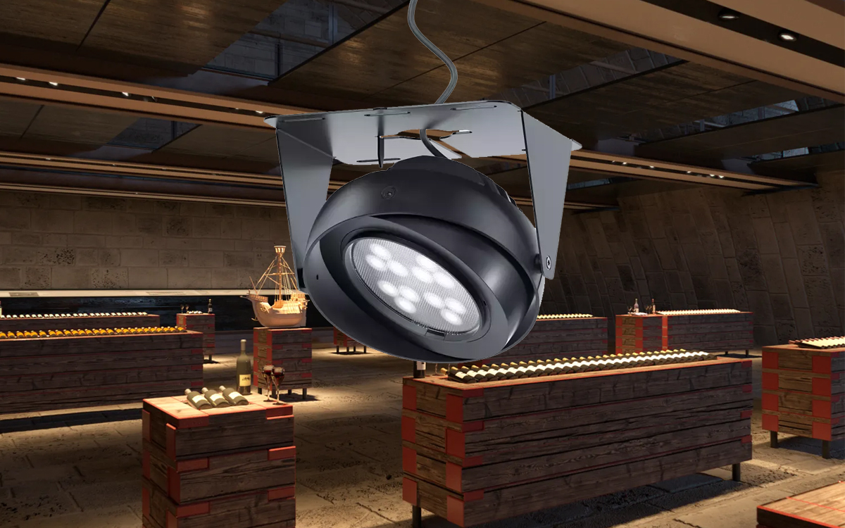 Gimbal Recessed Spotlight with Cardanic Suspension for Precision Architectural Lighting