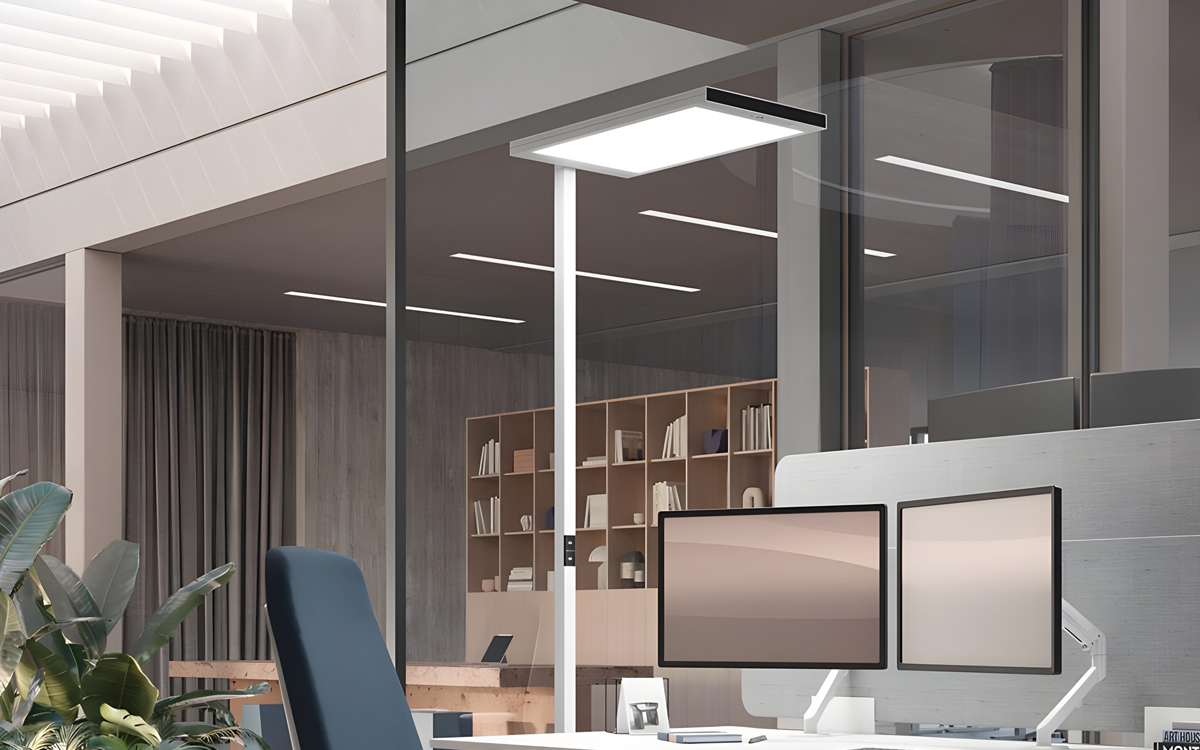 Glare-Free LED Floor Lamp for Office Work