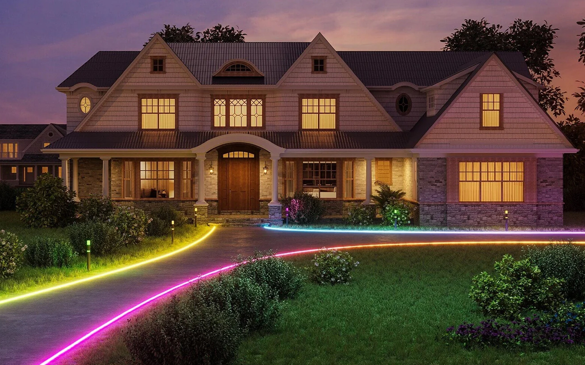Govee Color-Changing Outdoor LED Neon Strip Light with Smart App, Voice Control, and Sync Features