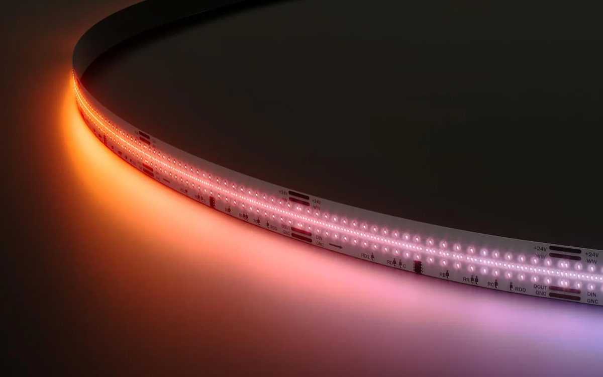 Govee RGBIC+W COB LED Strip Light with Smart Home Integration via Matter, Alexa, and Google
